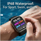 Outdoor Smartwatch – 1000mAh IP68 BT Call Heart Rate - Image 4