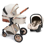 Vista Stroller 3 in 1 luxury pram