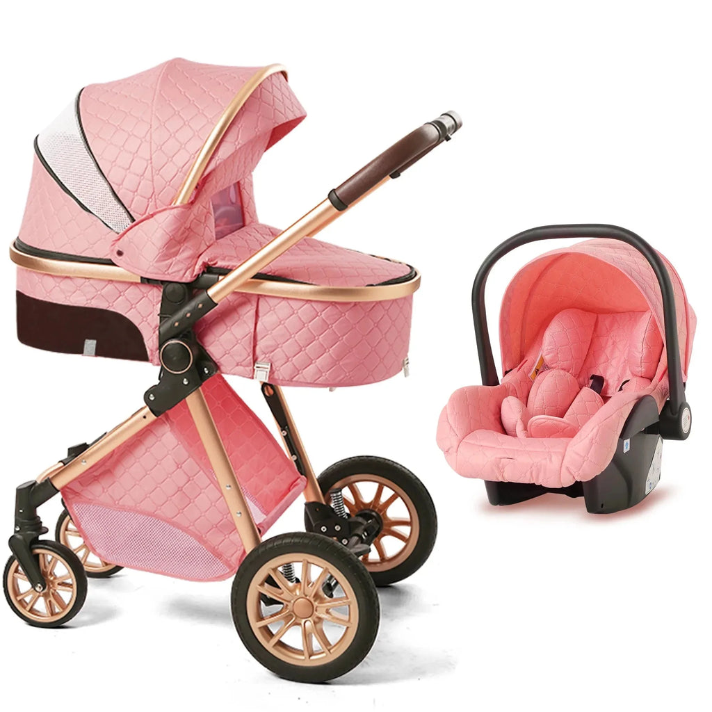 Luxury Pram Vista Stroller with reversible seat