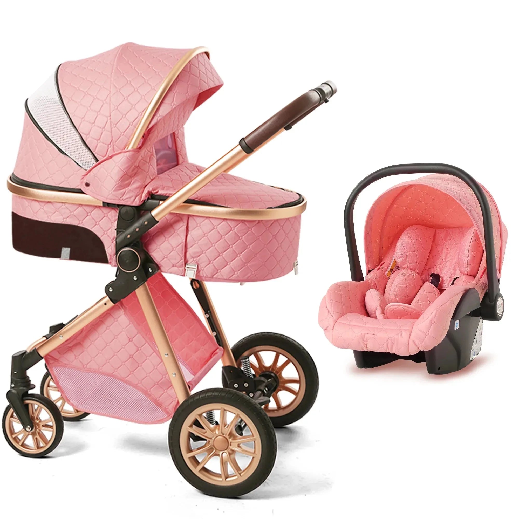Luxury Pram Vista Stroller with reversible seat