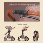 3 In 1 Luxury Pram Vista Stroller