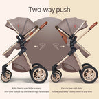 Luxury Pram Vista Stroller with reversible seat