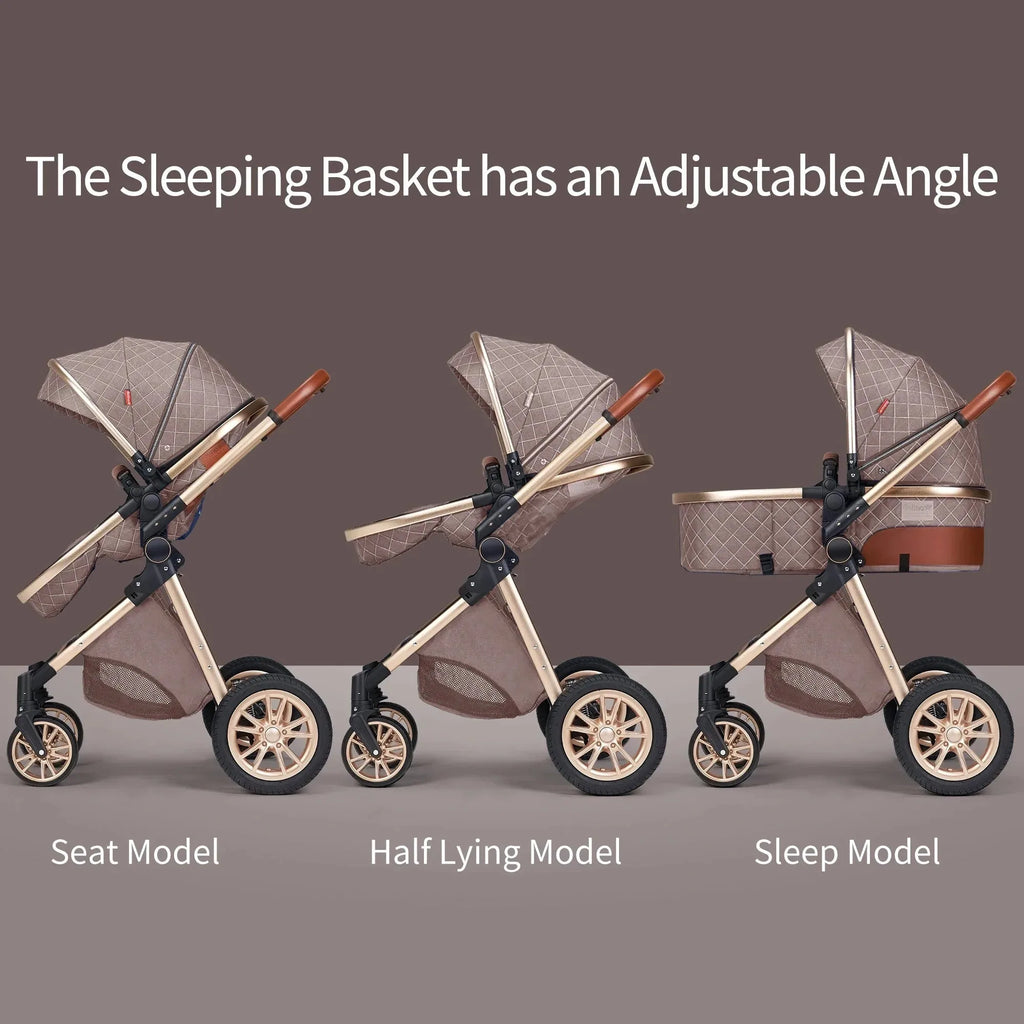 Vista Stroller 3 in 1 luxury pram