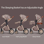 Vista Stroller 3 in 1 luxury pram