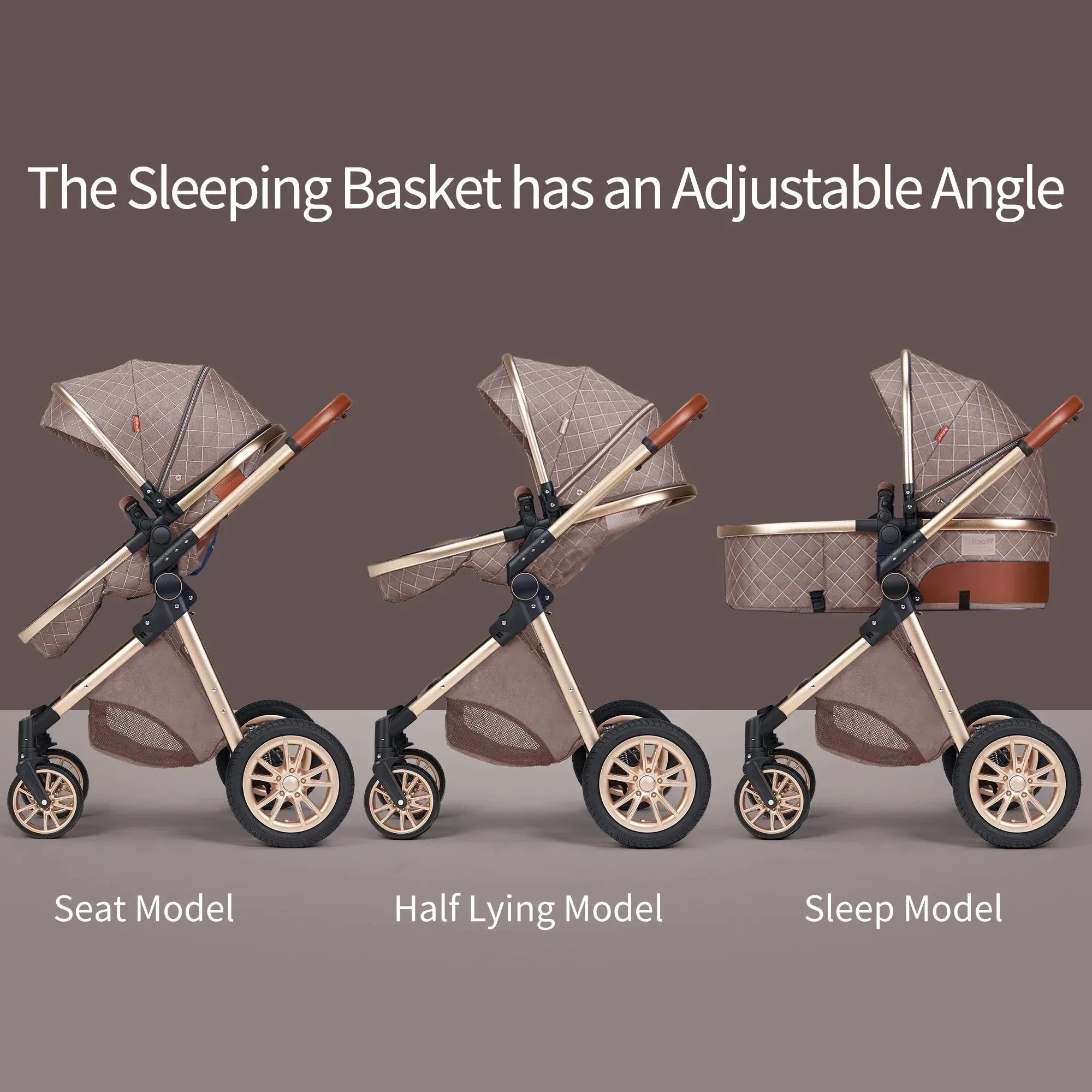 Vista Stroller 3 in 1 luxury pram