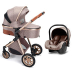 Luxury Pram Vista Stroller folded