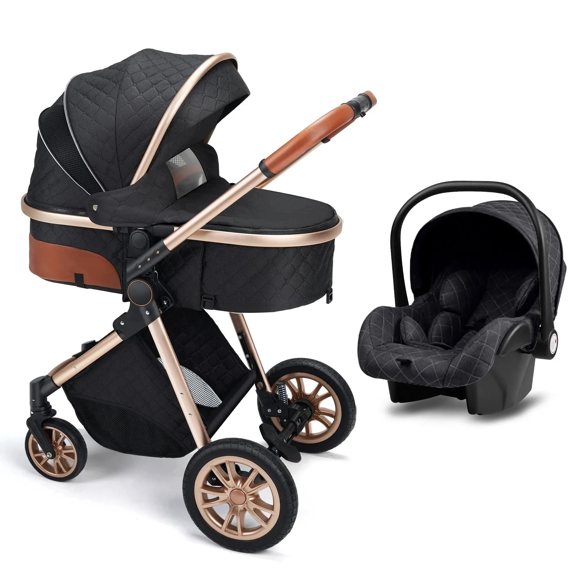 Vista Stroller 3 in 1 luxury pram