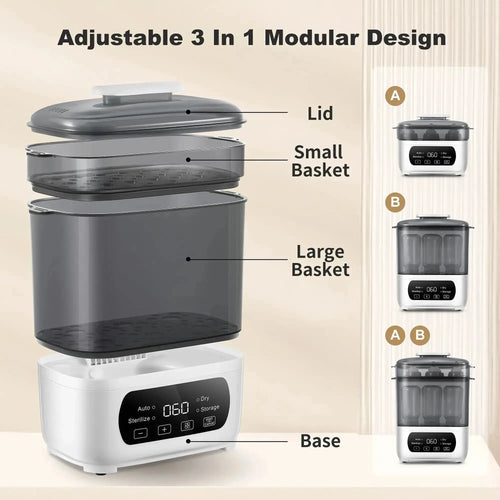 4-1 Baby Bottle Sterilizer – 4-in-1 Pure Steam