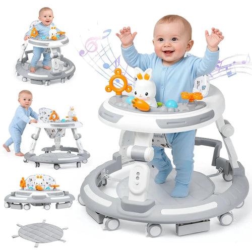 4-in-1 Safety Baby Walker – Versatile Design