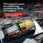 Nova Mart 4WD high-speed RC drift car with 2.4G remote control, showcasing sleek design and vibrant colors for remote control toys.