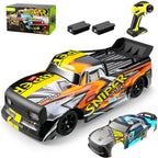 Nova Mart 4WD High Speed RC Drift Car with 30KM/H speed and 2.4G remote control, shown on a smooth surface with colorful details.