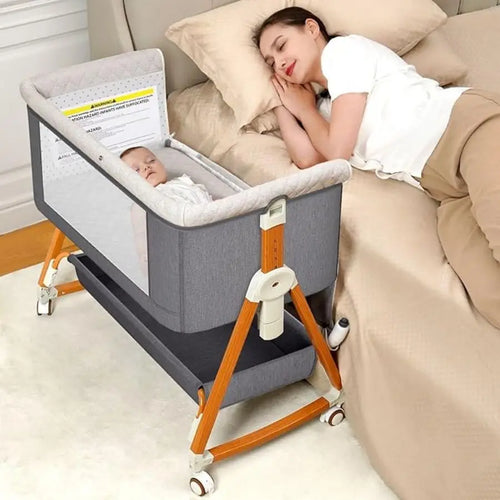 3-in-1 Foldable Baby Bassinet Bedside – 3-in-1 Functionality