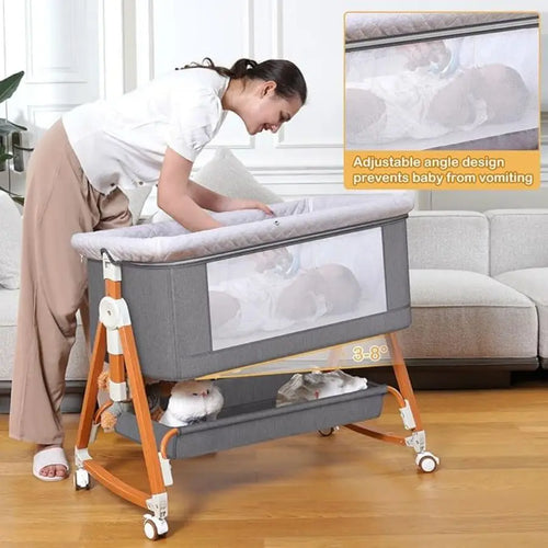 3-in-1 Foldable Baby Bassinet Bedside – 3-in-1 Functionality