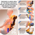 Nova Mart Shiatsu Neck & Back Massager with Heat, 3D kneading chair pad for soothing muscle relief and relaxation.