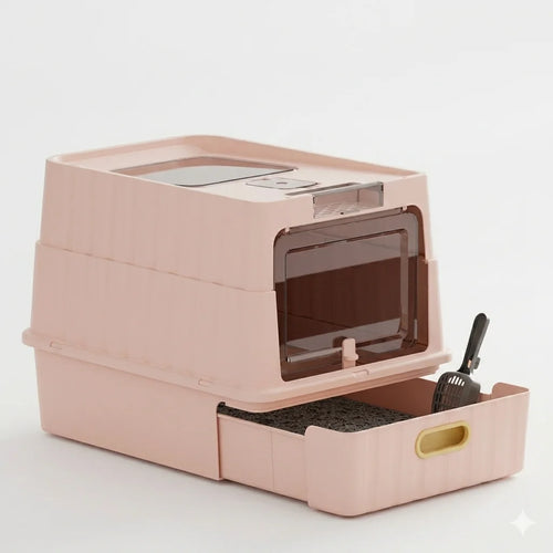 Dual Opening Cat Litter Box – Odour Lock