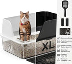 XL Stainless Steel Cat Litter Box – Side Opening Splash-Proof - Image 14
