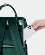 Nova Mart Sunveno diaper bag backpack with nappy organizer, featuring multiple compartments and adjustable straps for moms.