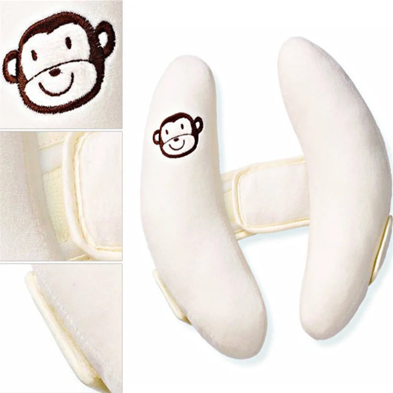 Nova Mart baby stroller neck pillow provides comfortable head support for infants in car seats and strollers.