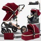 3 in 1 Baby Stroller foldable newborn pram