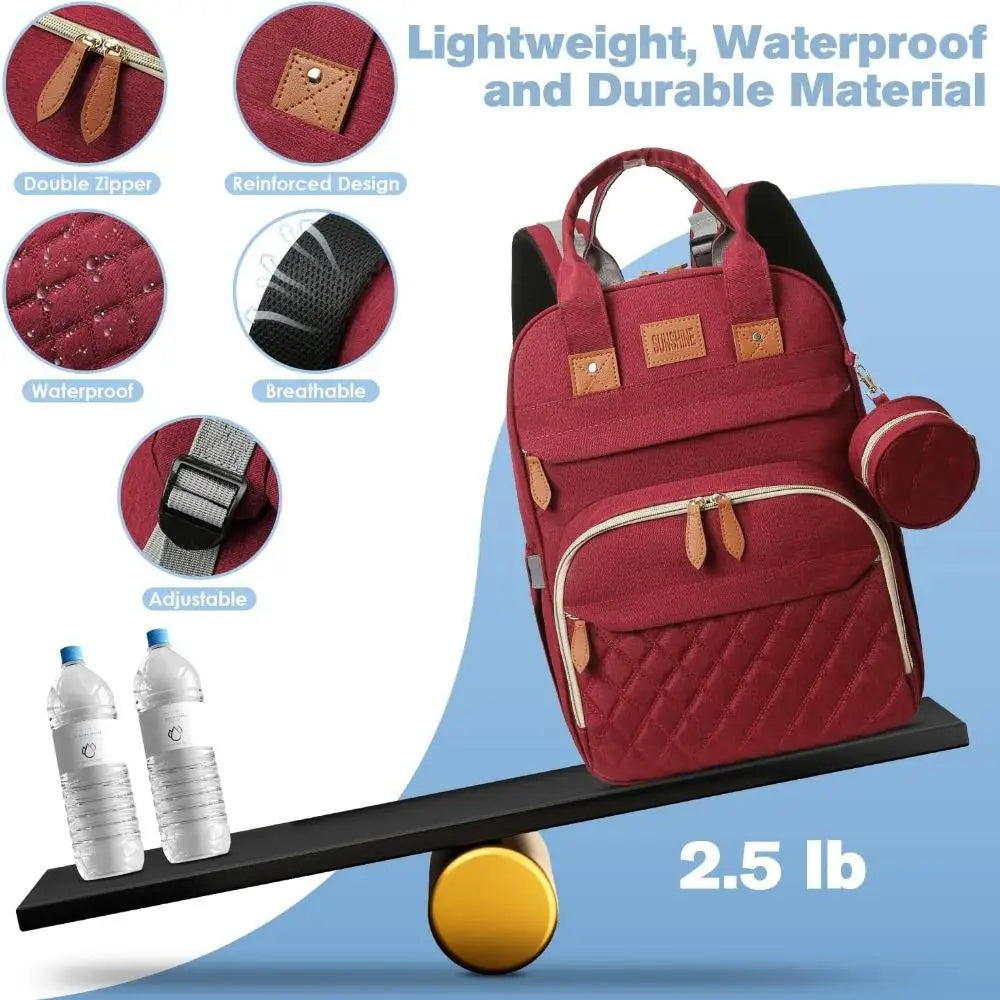 RsenFremior large diaper bag backpack