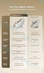 Nova Mart 4D SL-Track Zero Gravity Massage Chair showing full body design with padded seat, armrests, and control panel.