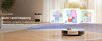 Lefant M2 Pro robot vacuum and mop with LiDAR navigation and 5500Pa suction power, designed for efficient cleaning.