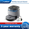 Nova Mart Lefant M3 Max robot vacuum and mop with 20000Pa suction, auto wash feature, shown cleaning hardwood floor.