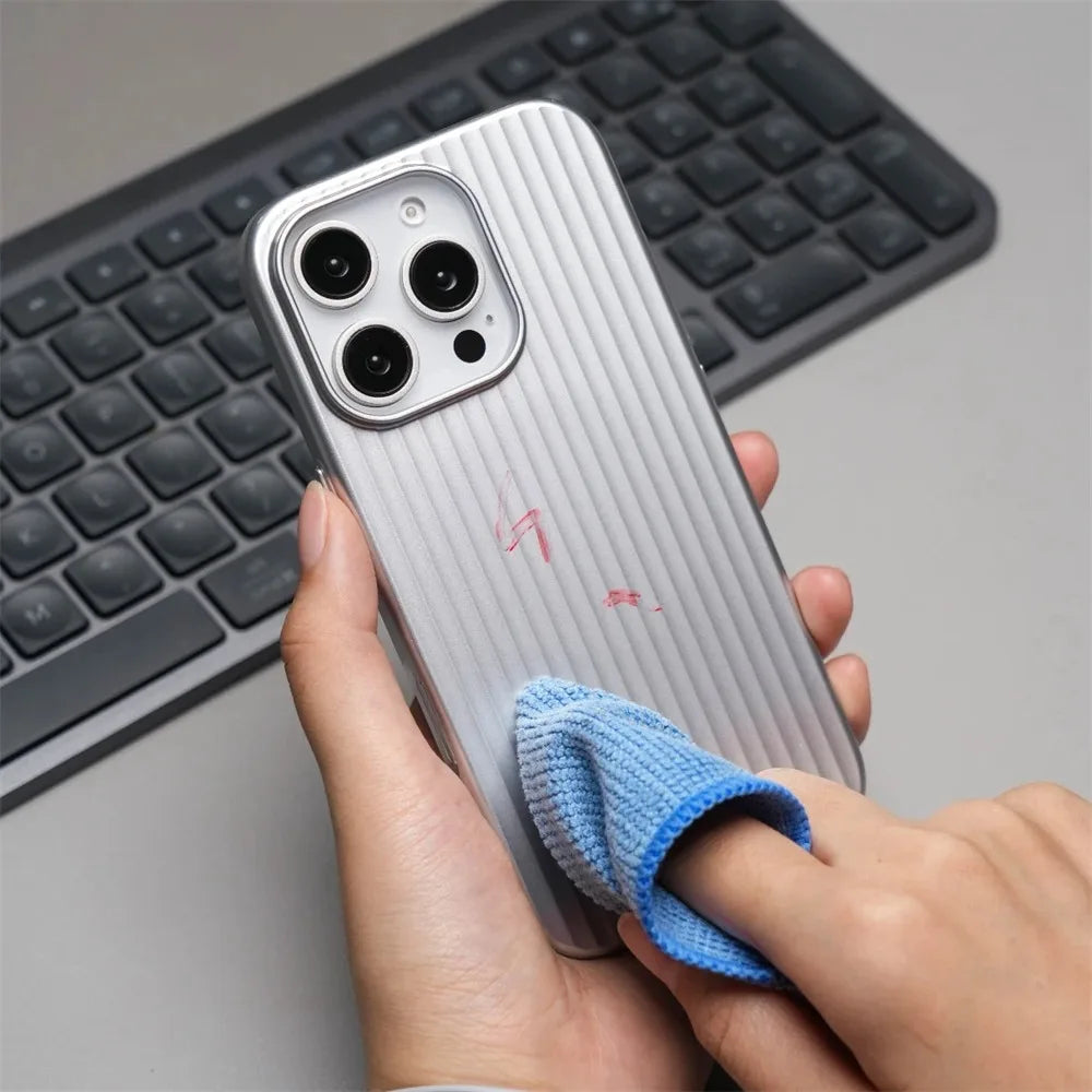 Luxury Stripes Metallic Paint Armor – Shockproof - Image 22