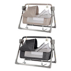 Electric baby cradle swing by Nova Mart with Bluetooth, remote control, suitable for infants 0-36 months, shown in the image.