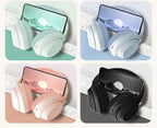Wireless Nova Mart gaming headphones with 360° surround sound, deep bass, HD mic, and 20-hour battery life.