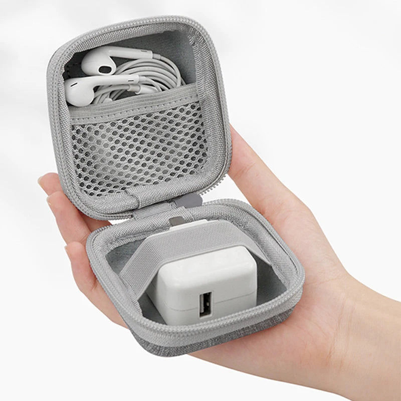 Portable Earphone Storage Bag Data Cable Organizer Bag Multifunctional Digital Gadgets Case For Charger U Disk Protective 2030 - Image 11