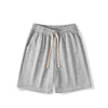 Men's casual drawstring jogger shorts by Nova Mart, featuring a comfortable fit and relaxed style, shown in a front view.