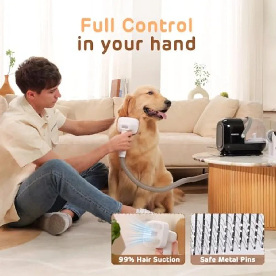 Dog Grooming Vacuum Kit – 7 Tools 3L - Image 6