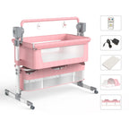 Lightweight foldable baby stroller with canopy and storage basket, Nova Mart baby pram for easy transportation and comfort.
