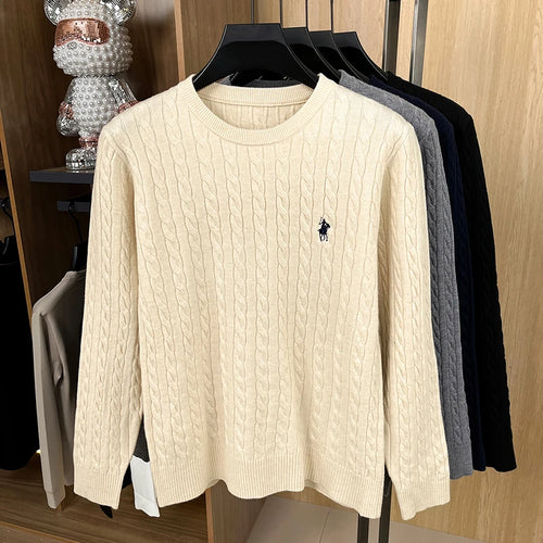 Men's Pony Sweater – Jacquard