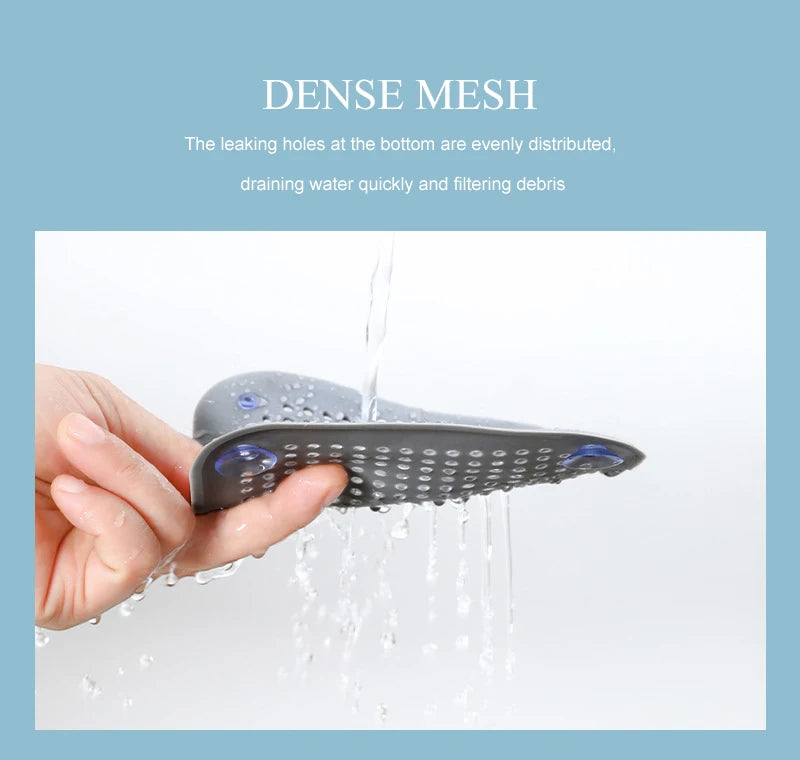 Silicone Sink Strainer, Shower Drain Plug Hair Catcher, Bathtub Kitchen Sink Filter Screen Bathroom Accessories - Image 13