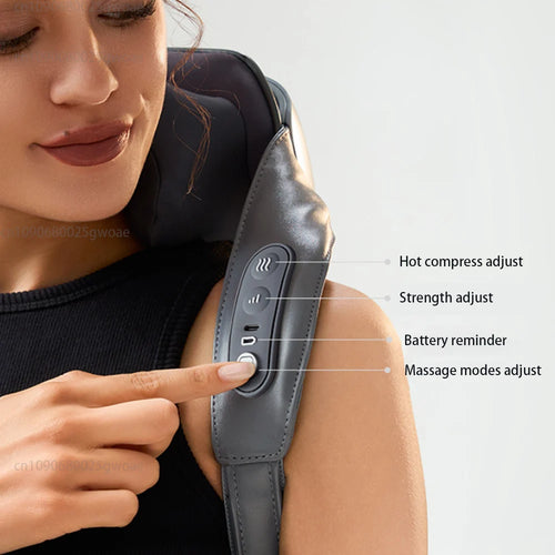 Shiatsu Neck & Shoulder Massager Heat