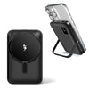 Nova Mart Slim Magnetic Power Bank 10000mAh with LED display, 15W wireless charging and sleek design.