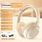 Wireless gaming headphones by Nova Mart with 360° surround sound, deep bass, HD mic, and 20-hour battery life.