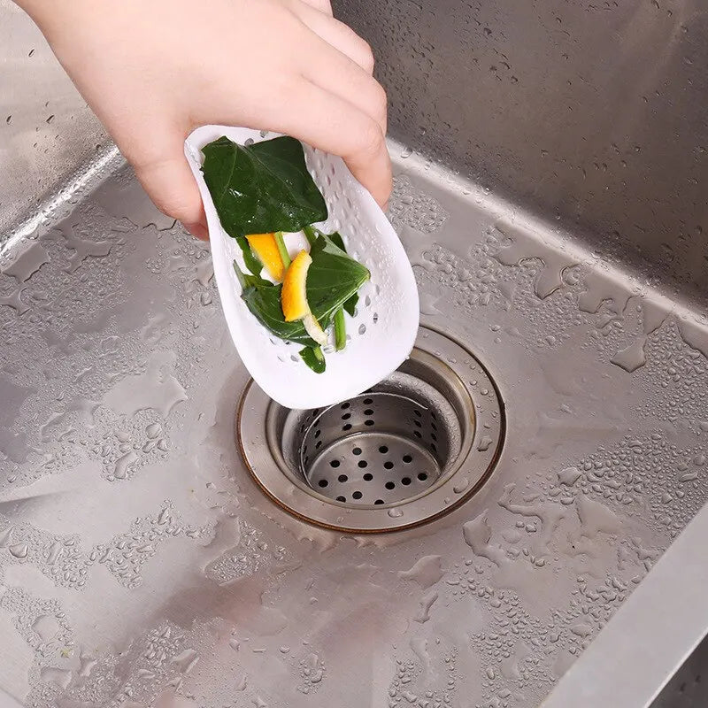 Silicone Sink Strainer, Shower Drain Plug Hair Catcher, Bathtub Kitchen Sink Filter Screen Bathroom Accessories - Image 1