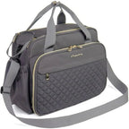 Large capacity Nova Mart baby crossbody diaper bag with 18 pockets and thermal pocket for organized parenting on the go.