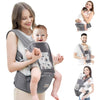 Baby carrier for newborn to toddler with hood by Nova Mart, suitable for all seasons, shown in a neutral color.