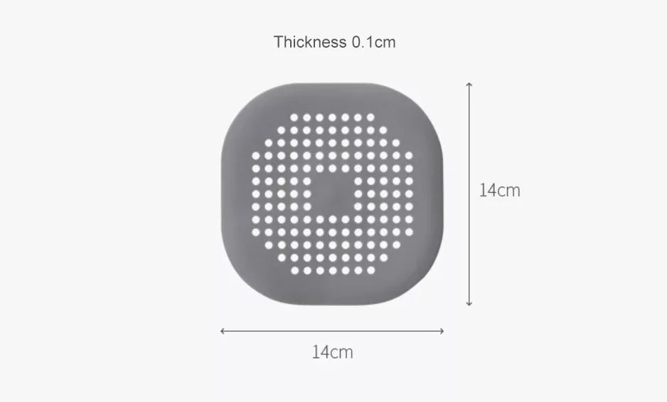 Silicone Sink Strainer, Shower Drain Plug Hair Catcher, Bathtub Kitchen Sink Filter Screen Bathroom Accessories - Image 27