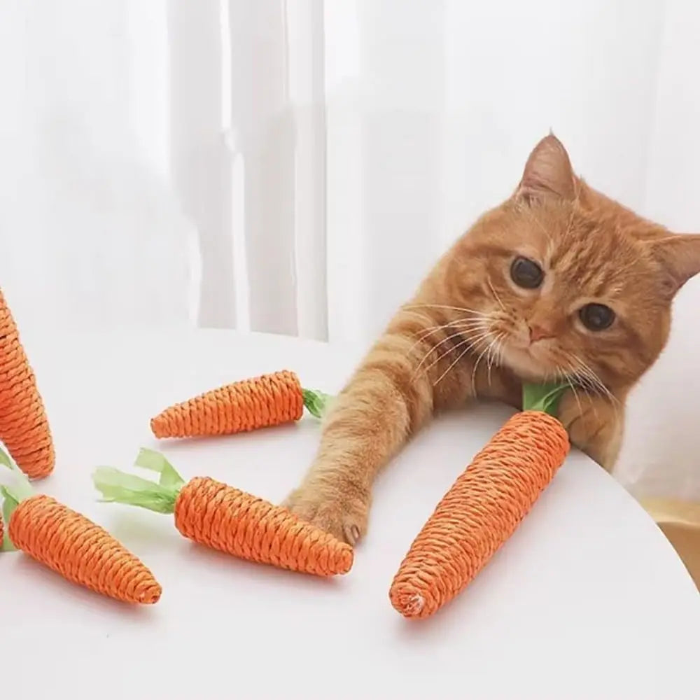 Cat toys self-entertainment carrot – Bite-resistant - Image 8