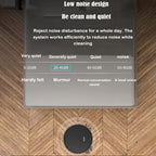 Nova Mart 3-in-1 robotic vacuum cleaner with mop and sweep, featuring 1000Pa suction power and sleek modern design.
