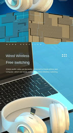 Wireless Nova Mart B39 ANC headphones with stereo sound, comfortable earphones, and 12-hour battery life, shown in the image.