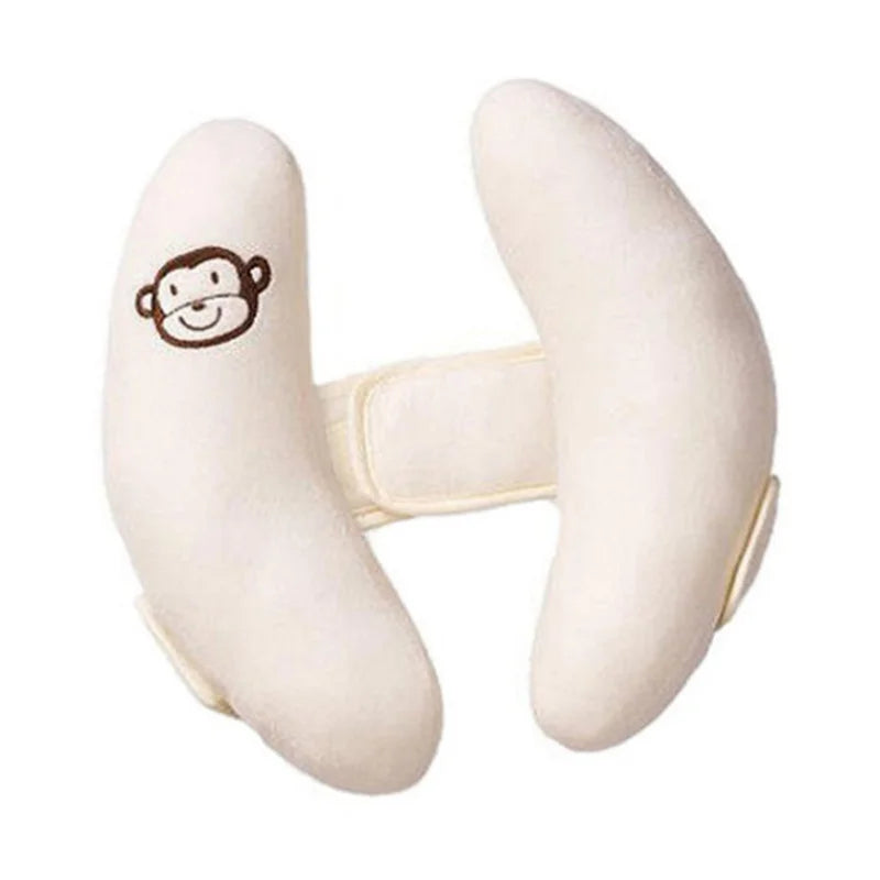 Nova Mart baby stroller neck pillow and car seat head support for infants, soft and comfortable for head and neck stability.