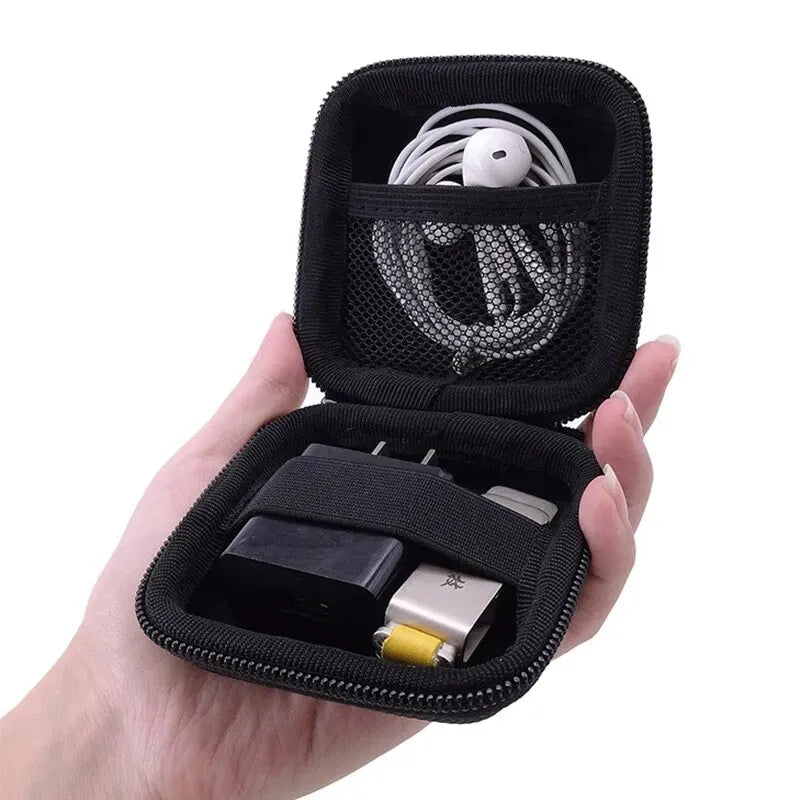 Portable Earphone Storage Bag Data Cable Organizer Bag Multifunctional Digital Gadgets Case For Charger U Disk Protective 2030 - Image 6