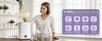 Nova Mart YunBaby baby bottle steamer and dryer with one-touch control, large capacity for bottles and breast pump accessories.