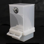 No Mess Automatic Bird Feeder Transparent Food Container Cage Parrot Feeder Accessories for Small Birds Parrot - Image 7